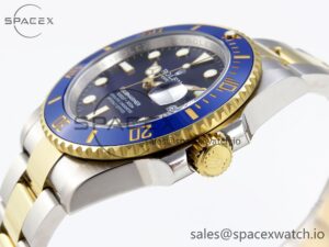 Rolex Submariner 41mm 126613 LB SS/YG Blue Ceramic 904L Steel JDF 1:1 Best Edition VR3235 V2 - Image 7