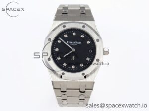Audermars Piguet Royal Oak 39mm 15202 SS IPF 1:1 Best Edition Black Dial on SS Bracelet A2121