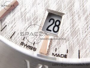 Constellation 39mm SS ASWF 1:1 Best Edition White Textured Dial on SS Bracelet A8800 - Image 11