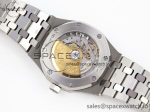 Audermars Piguet Royal Oak 37mm 15450 SS APSF 1:1 Best Edition White Textured Dial on SS Bracelet SA3120 Super Clone - Image 16