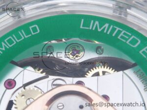 Audermars Piguet Royal Oak Offshore 44mm Transparent APF Best Edition Green Dial on Green Rubber Strap A3126 - Image 20