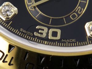 Rolex Daytona 116503 KING 1:1 Best Edition Black Diamonds Dial on SS/YG Bracelet SA4130 - Image 12