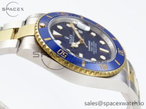 Rolex Submariner 41mm 126613 LB SS/YG Blue Ceramic 904L Steel JDF 1:1 Best Edition VR3235 V2 - Image 8