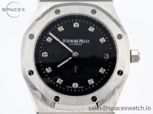 Audermars Piguet Royal Oak 39mm 15202 SS IPF 1:1 Best Edition Black Dial on SS Bracelet A2121 - Image 2