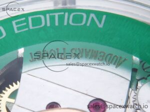 Audermars Piguet Royal Oak Offshore 44mm Transparent APF Best Edition Green Dial on Green Rubber Strap A3126 - Image 21