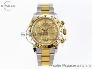 Rolex Daytona 116503 KING 1:1 Best Edition YG Dial on SS/YG Bracelet SA4130