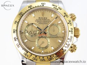 Rolex Daytona 116503 KING 1:1 Best Edition YG Dial on SS/YG Bracelet SA4130 - Image 2