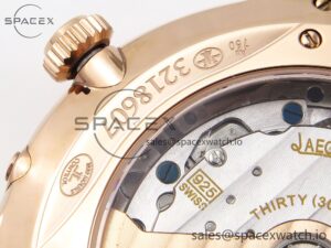 Jaeger-Lecoultre Master Ultra Thin Moon 1368420 RG ZF 1:1 Best Edition White Dial on Brown Leather Strap SA925 Super Clone V2 - Image 21