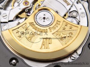 Audermars Piguet Royal Oak 37mm 15450 SS APSF 1:1 Best Edition Blue Textured Dial on SS Bracelet SA3120 Super Clone - Image 20
