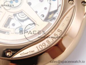 Jaeger-Lecoultre Master Ultra Thin Moon 1368420 RG ZF 1:1 Best Edition White Dial on Brown Leather Strap SA925 Super Clone V2 - Image 22