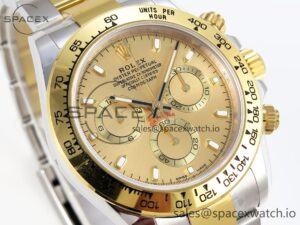 Rolex Daytona 116503 KING 1:1 Best Edition YG Dial on SS/YG Bracelet SA4130 - Image 3