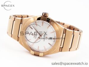 Omega Constellation 39mm RG ASWF 1:1 Best Edition White Dial on RG Bracelet A8801 - Image 5