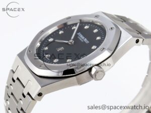Audermars Piguet Royal Oak 39mm 15202 SS IPF 1:1 Best Edition Black Dial on SS Bracelet A2121 - Image 7