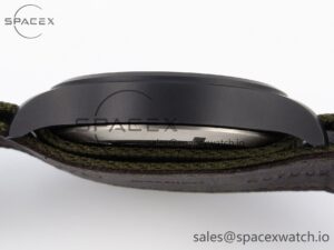 Iwc Mark XVIII Top Gun "SFTI" Black Ceramic IW324712 ZF 1:1 Best Edition on Green Nylon Strap A32111 - Image 14