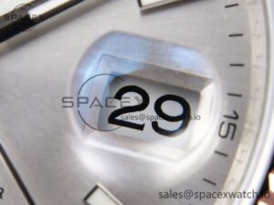 Rolex DateJust 41 126334 Fluted Bezel ARF 1:1 Best Edition 904L Steel Silver Stick Dial on Jubilee Bracelet VR3235 - Image 10