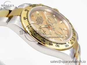 Rolex Daytona 116503 KING 1:1 Best Edition YG Dial on SS/YG Bracelet SA4130 - Image 7