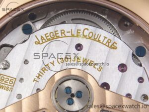 Jaeger-Lecoultre Master Ultra Thin Moon 1368420 RG ZF 1:1 Best Edition White Dial on Brown Leather Strap SA925 Super Clone V2 - Image 17