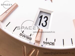 Omega Constellation 39mm RG ASWF 1:1 Best Edition White Dial on RG Bracelet A8801 - Image 11