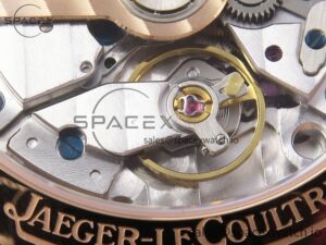 Jaeger-Lecoultre Master Ultra Thin Moon 1368420 RG ZF 1:1 Best Edition White Diamond Dial on Brown Leather Strap SA925 Super Clone V2 - Image 19