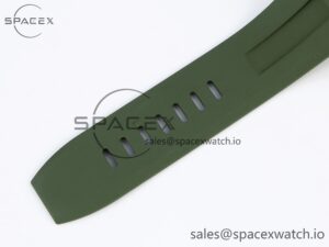 AUDEMARS PIGUET ROYAL OAK OFFSHORE DIVER 15720 APSF 1:1 BEST EDITION GREEN DIAL ON GREEN RUBBER STRAP SA4308 - Image 26