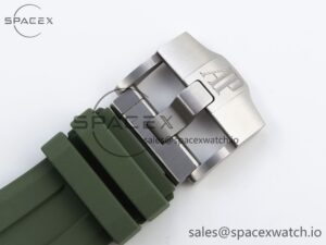 AUDEMARS PIGUET ROYAL OAK OFFSHORE DIVER 15720 APSF 1:1 BEST EDITION GREEN DIAL ON GREEN RUBBER STRAP SA4308 - Image 27