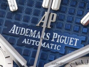 Audermars Piguet Royal Oak Chrono 26331 SS IPF 1:1 Best Edition Blue/White Dial on SS Bracelet A7750 - Image 9