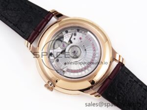 Omega De Ville Power Reserve RG MKF 1:1 Best Edition White Dial on Brown Leather Strap A8810 - Image 17