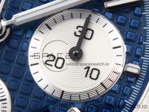 Audermars Piguet Royal Oak Chrono 26331 SS IPF 1:1 Best Edition Blue/White Dial on SS Bracelet A7750 - Image 10