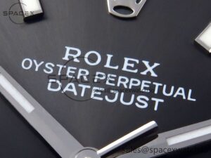 Rolex DateJust 41 126334 Fluted Bezel ARF 1:1 Best Edition 904L Steel Gray Stick Dial on Jubilee Bracelet VR3235 - Image 9