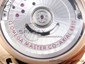 Omega De Ville Power Reserve RG MKF 1:1 Best Edition White Dial on Brown Leather Strap A8810 - Image 19