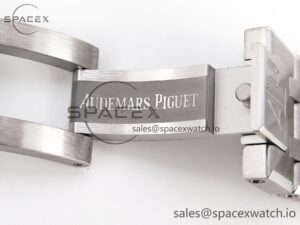 Audermars Piguet Royal Oak 37mm 15450 SS APSF 1:1 Best Edition White Textured Dial on SS Bracelet SA3120 Super Clone - Image 28