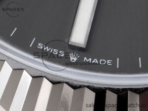 Rolex DateJust 41 126334 Fluted Bezel ARF 1:1 Best Edition 904L Steel Gray Stick Dial on Jubilee Bracelet VR3235 - Image 12