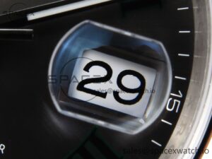 ROLEX DATEJUST 36 SS 126200 VSF 1:1 BEST EDITION 904L STEEL GRAY DIAL GREEN ROMAN ON JUBILEE BRACELET VS3235 - Image 10