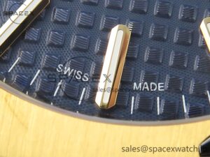 Audermars Piguet Royal Oak 37mm 15450 YG IPF Best Edition Blue Dial on YG Bracelet SA3120 Super Clone - Image 12