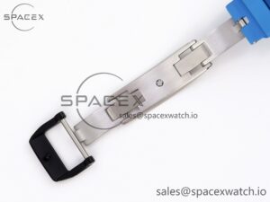 Richard Mille RM 53-01 Real Tourbillon Pablo Mac Donough 3KF Best Edition on Blue Rubber Strap - Image 27