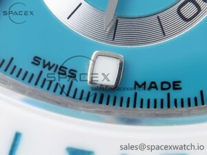Rolex Daytona AET White Ceramic Case and Bracelet Tiffany Blue Dial Noob Best Edition SA4130 - Image 13