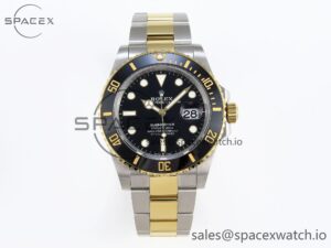 Rolex Submariner 41mm 126613 LN SS/YG Black Ceramic 904L Steel JDF 1:1 Best Edition VR3235 V2