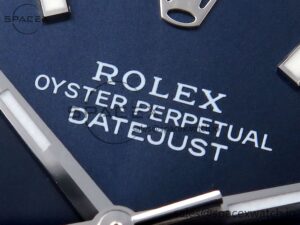 Rolex DateJust 41 126334 Fluted Bezel ARF 1:1 Best Edition 904L Steel Blue Stick Dial on Jubilee Bracelet VR3235 - Image 9