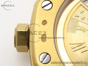Audermars Piguet Royal Oak 37mm 15450 YG IPF Best Edition White Dial on YG Bracelet SA3120 Super Clone - Image 26