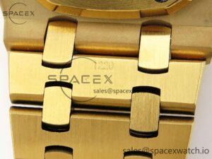 Audermars Piguet Royal Oak 37mm 15450 YG IPF Best Edition White Dial on YG Bracelet SA3120 Super Clone - Image 28