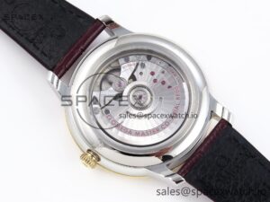 Omega De Ville Date YG MKF 1:1 Best Edition Brown Dial Roman Marker on Brown Leather Strap A8800 - Image 15