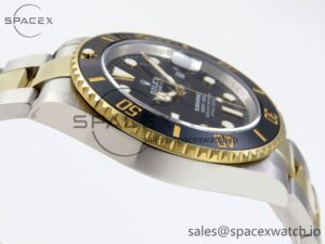 Rolex Submariner 41mm 126613 LN SS/YG Black Ceramic 904L Steel JDF 1:1 Best Edition VR3235 V2 - Image 8