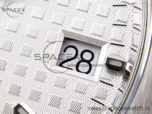 Audermars Piguet Royal Oak 37mm 15450 SS APSF 1:1 Best Edition White Textured Dial on SS Bracelet SA3120 Super Clone - Image 10
