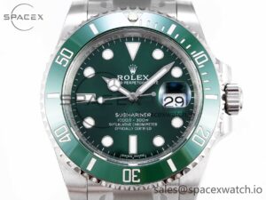 Rolex Submariner 116610 LV Green Ceramic Clean 904L 1:1 Best Edition on SS Bracelet SA3135 - Image 2
