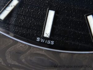 Patek Philippe NAUTILUS 5711 DIW CARBON DIWF 1:1 BEST EDITION BLACK/BLUE TEXTURED DIAL ON CARBON BRACELET 324CS - Image 12