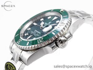 Rolex Submariner 116610 LV Green Ceramic Clean 904L 1:1 Best Edition on SS Bracelet SA3135 - Image 7