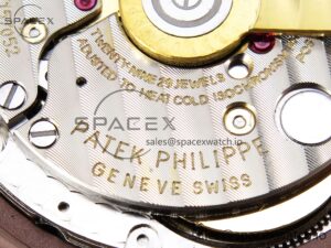 PATEK PHILIPPE NAUTILUS 5711 RG GPF 1:1 BEST EDITION GRAY DIAL PURPLE DIAMONDS BEZEL ON RG BRACELET 324CS - Image 21