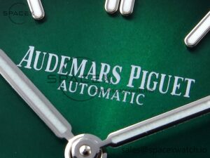 Audermars Piguet Royal Oak 39mm 15202 SS IPF 1:1 Best Edition Green/Black Dial on SS Bracelet A2121 - Image 9