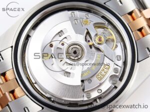 ROLEX DATEJUST 41 126331 VSF 1:1 BEST EDITION 904L STEEL GRAY TEXTURED DIAL ON SS/RG JUBILEE BRACELET VS3235 - Image 19