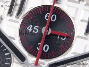 AUDEMARS PIGUET ROYAL OAK OFFSHORE 42MM SS APF 1:1 BEST EDITION WHITE/BLACK DIAL ON SS BRACELET STRAP A7750 - Image 9